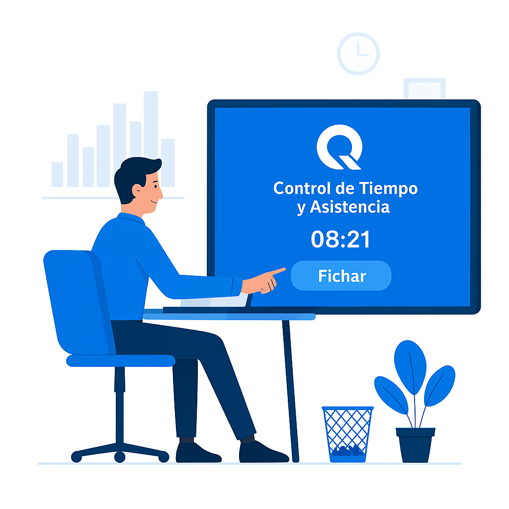 Ilustración de login